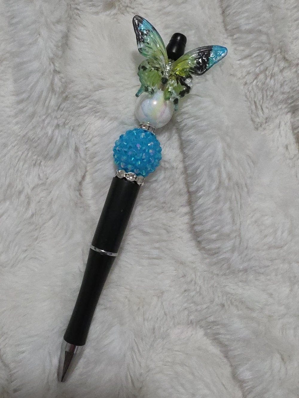 Blue Butterfly Pen
